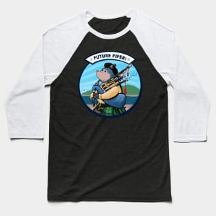 Future Piper Bagpipe Player Pipe Band Baseball T-Shirt